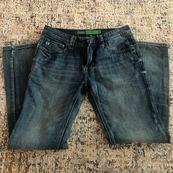 Men’s Rock & Roll Denim Jeans-regular fit straight leg. 31x32 - Picture 3 of 4